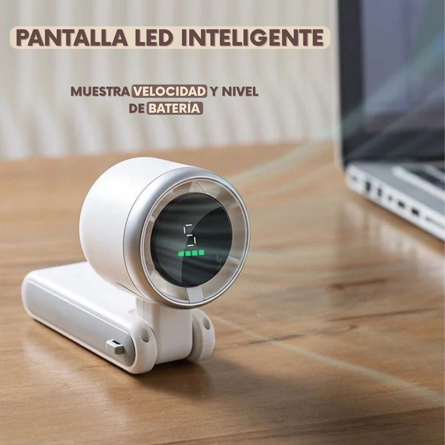 AirzyTurbo™ – Ventilador Turbo de Mano + Correa de Regalo